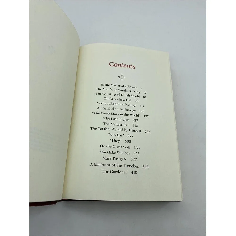 Kipling Collection of Stories 1980 Franklin Library Worlds Great Books